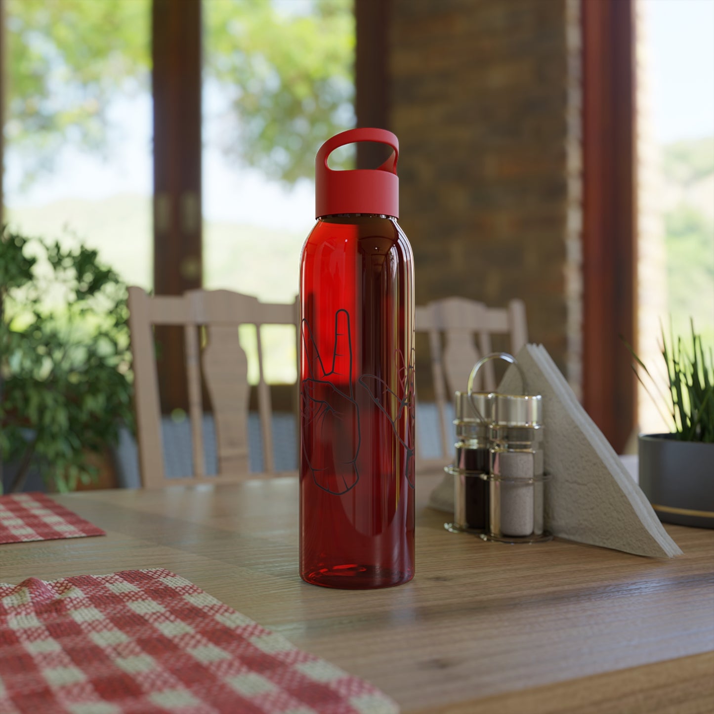 Peace Nebula Water Bottle