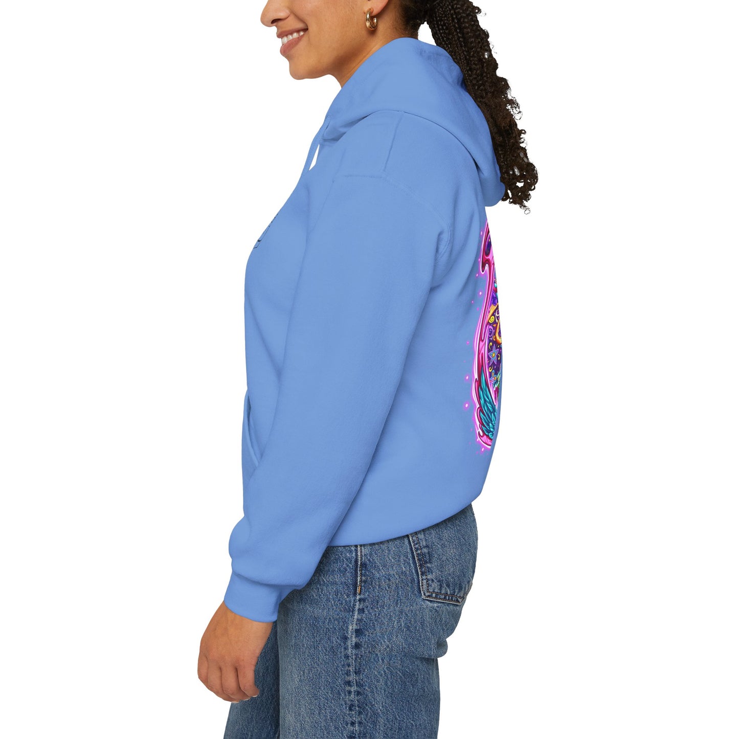 Ascension Hoodie – Neon Psychedelic