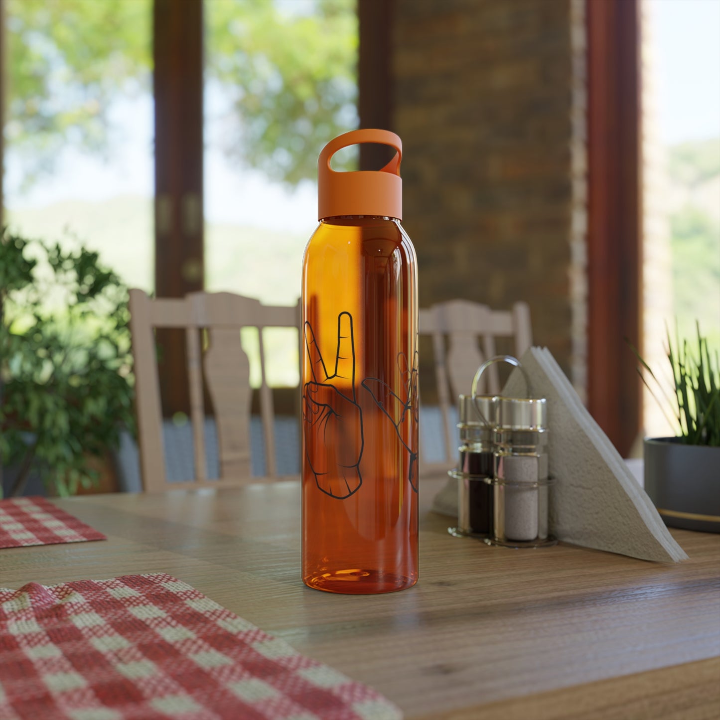 Peace Nebula Water Bottle