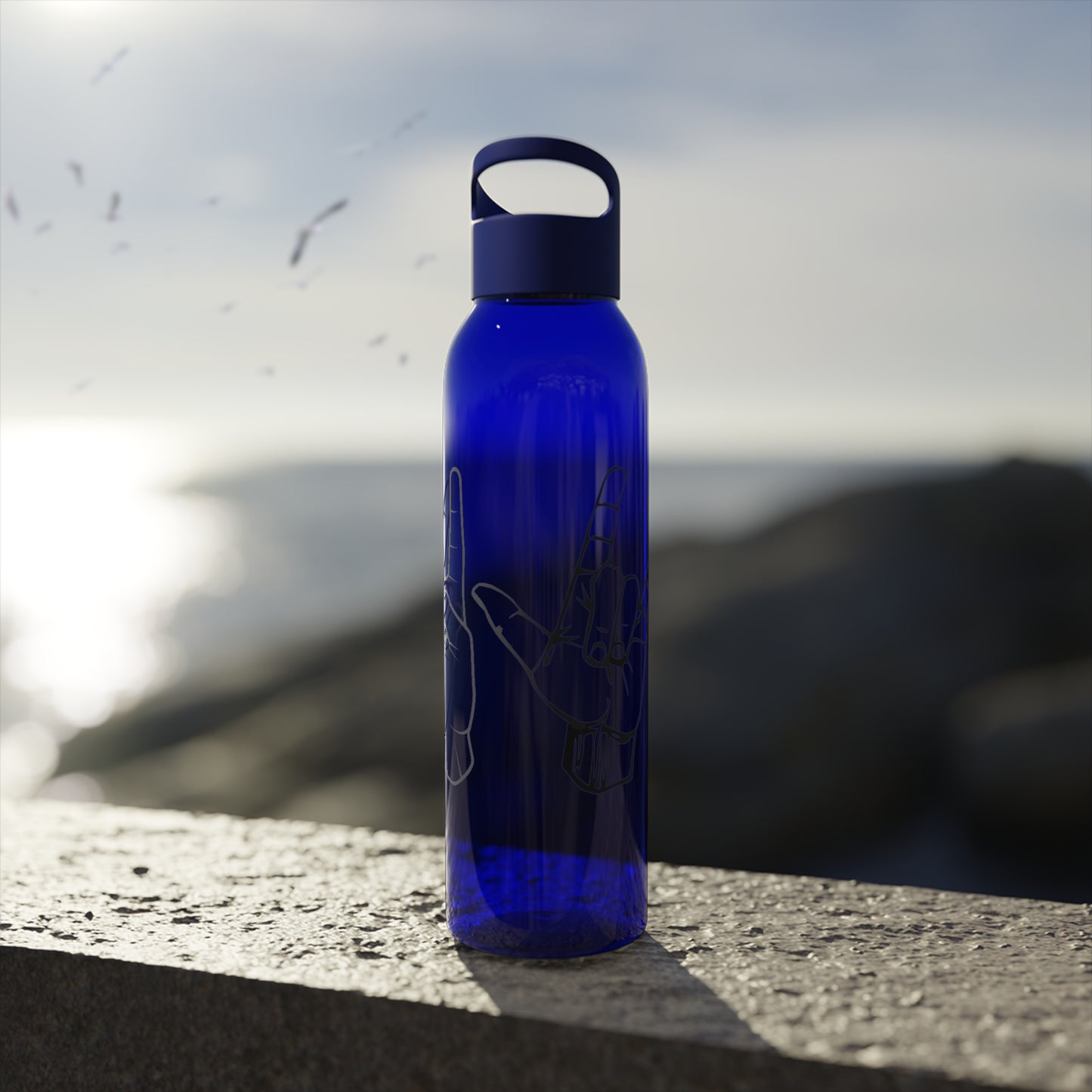 Peace Nebula Water Bottle