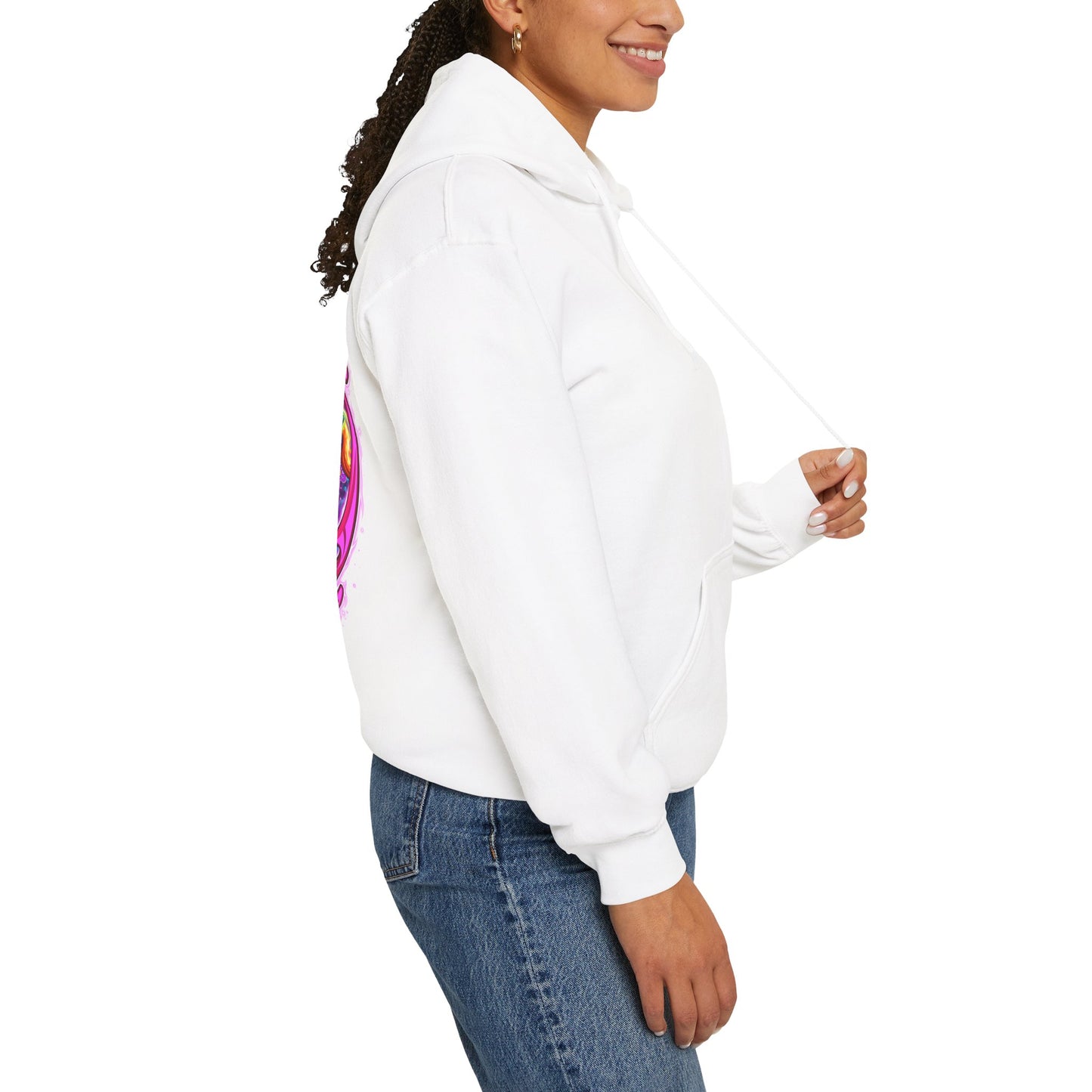 RagerAlien Hoodie – Neon Psychedelic