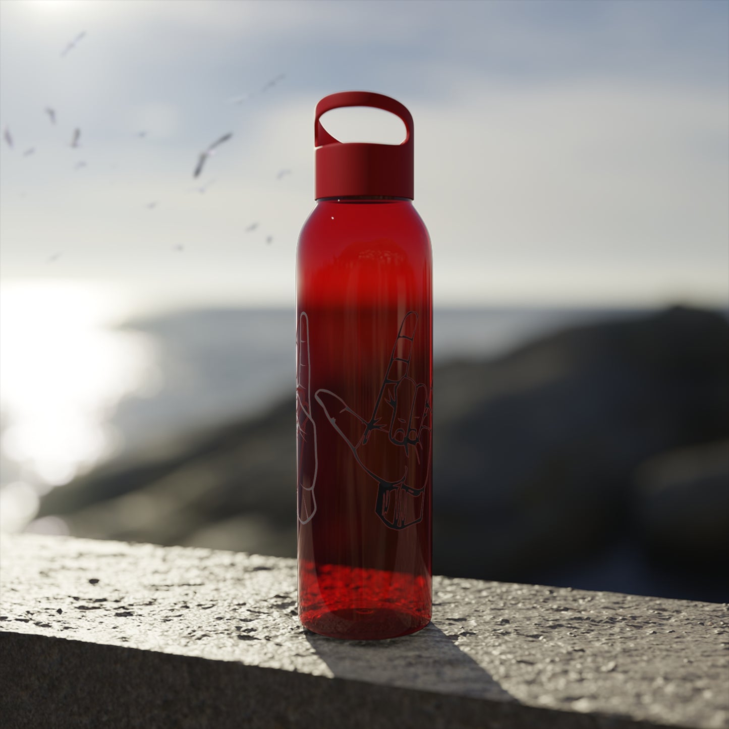 Peace Nebula Water Bottle