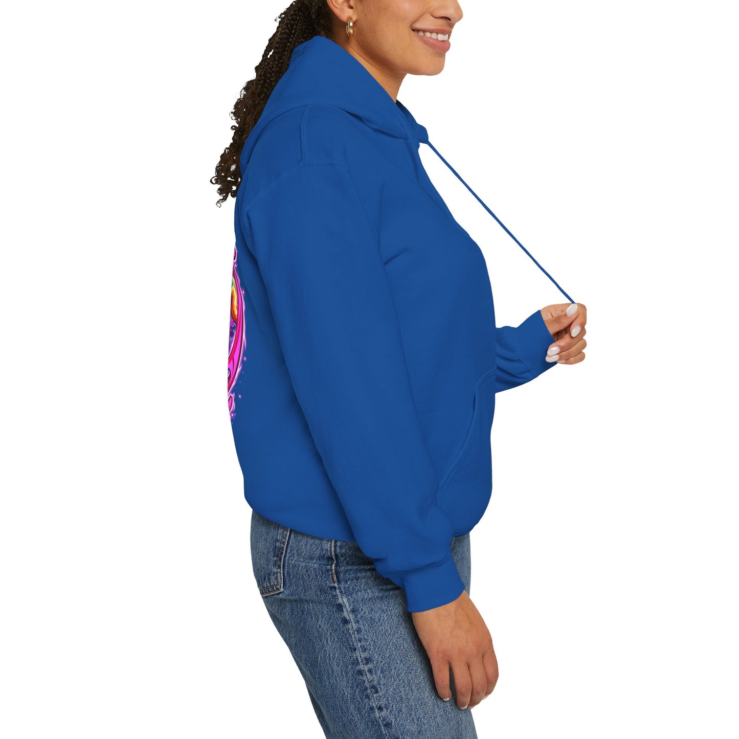 RagerAlien Hoodie – Neon Psychedelic