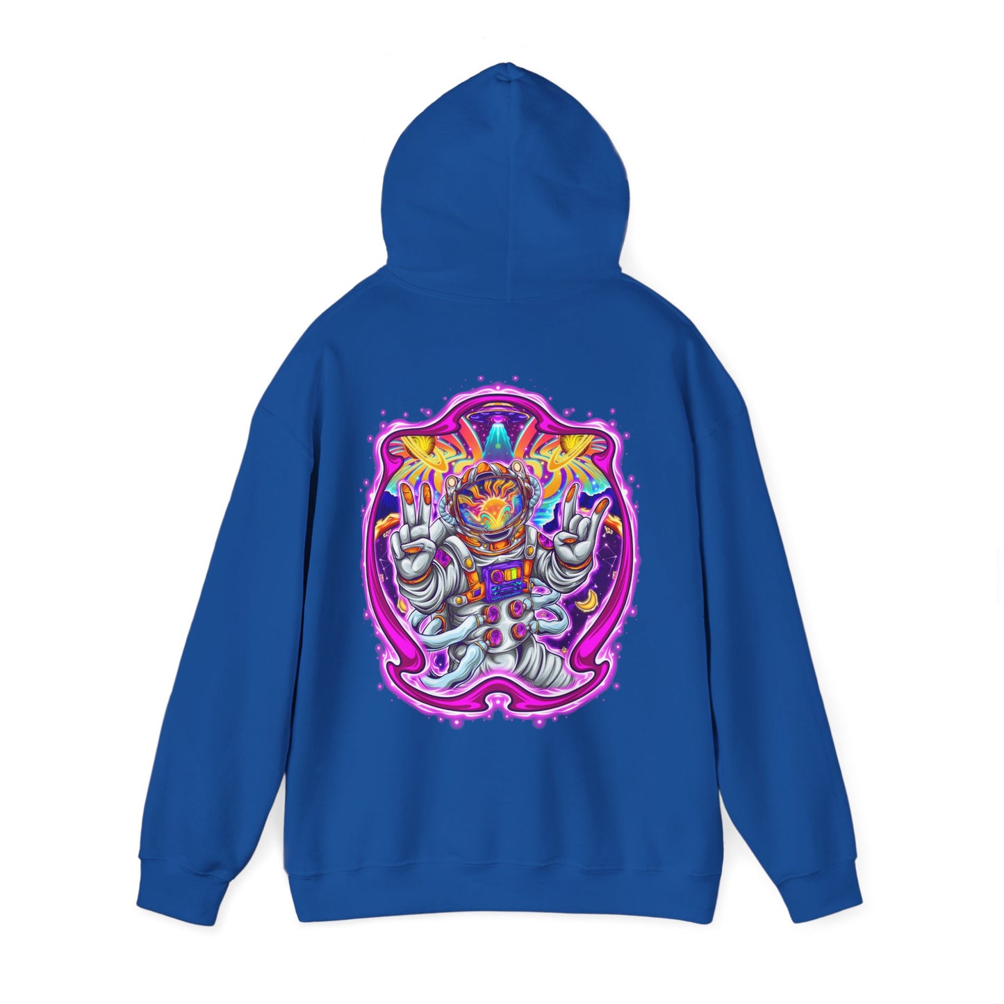 AstroVibes Hoodie – Neon Psychedelic