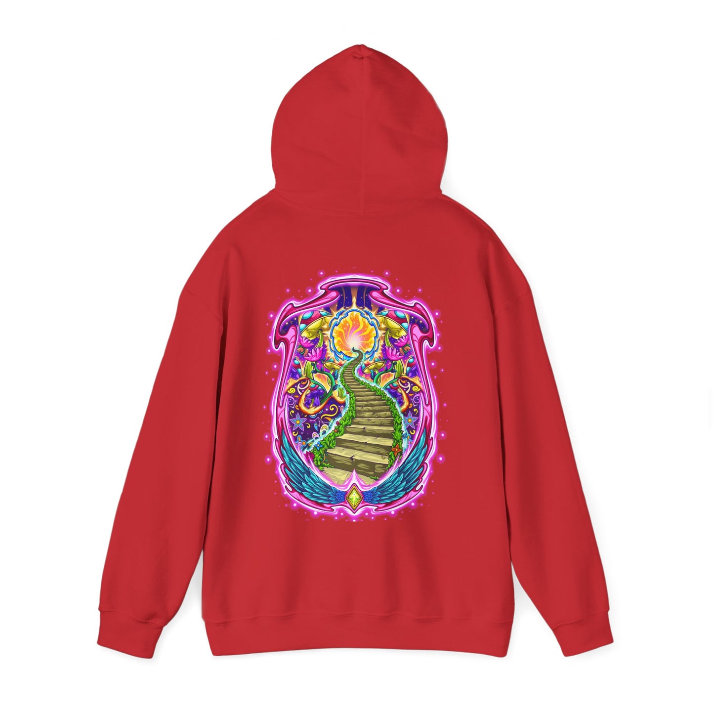 Ascension Hoodie – Neon Psychedelic