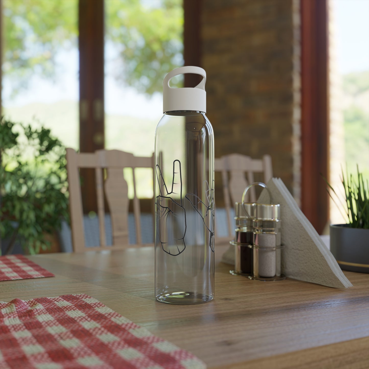 Peace Nebula Water Bottle