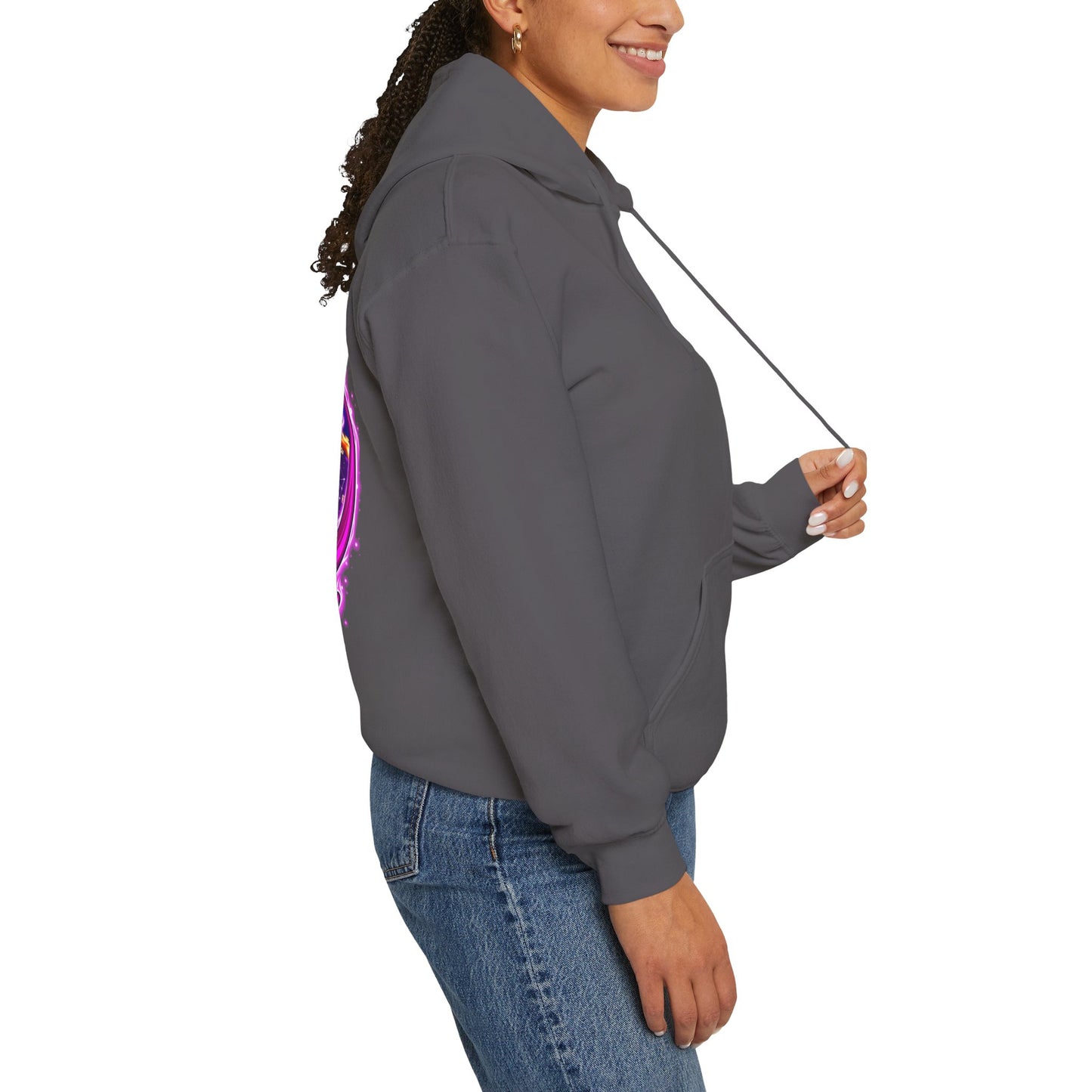 AstroVibes Hoodie – Neon Psychedelic