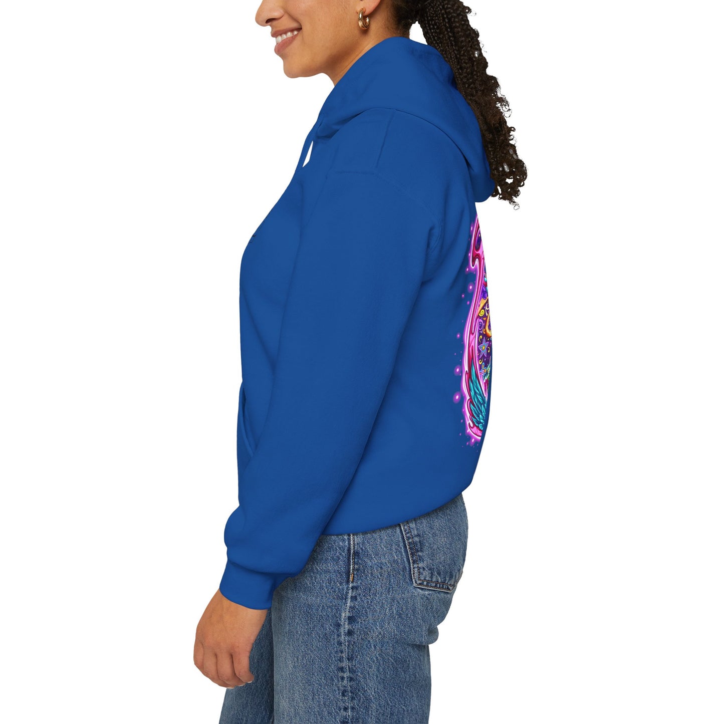 Ascension Hoodie – Neon Psychedelic