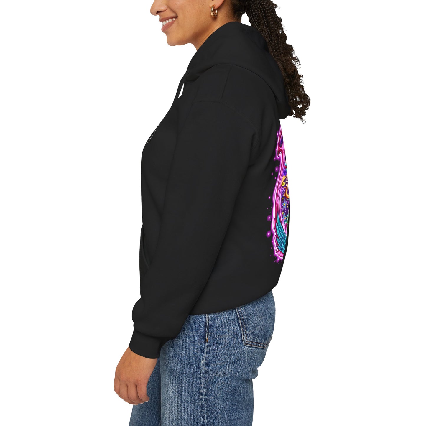 Ascension Hoodie – Neon Psychedelic
