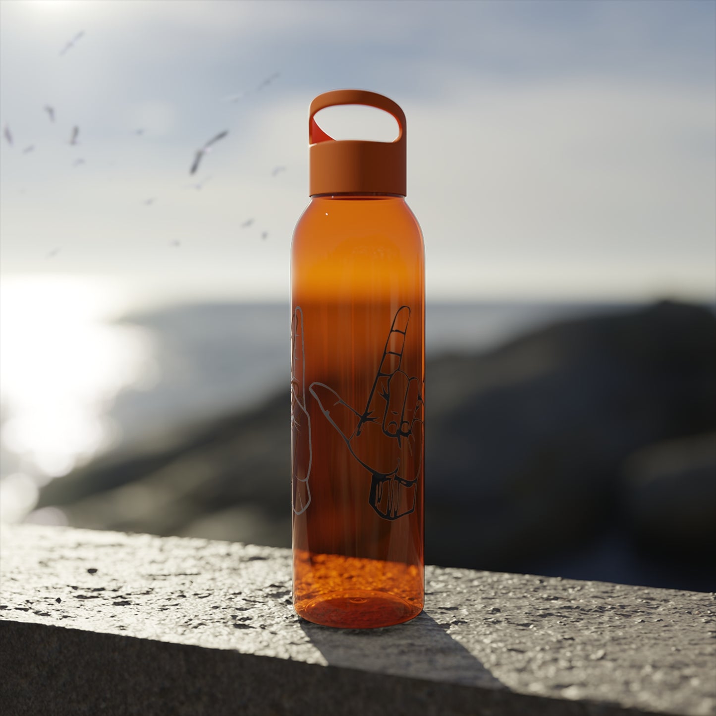 Peace Nebula Water Bottle