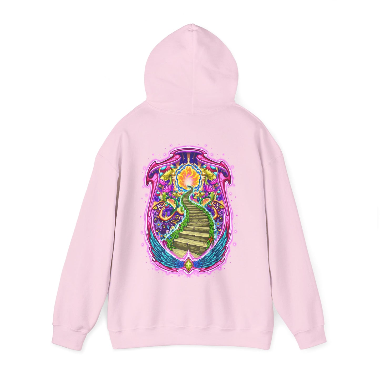 Ascension Hoodie – Neon Psychedelic