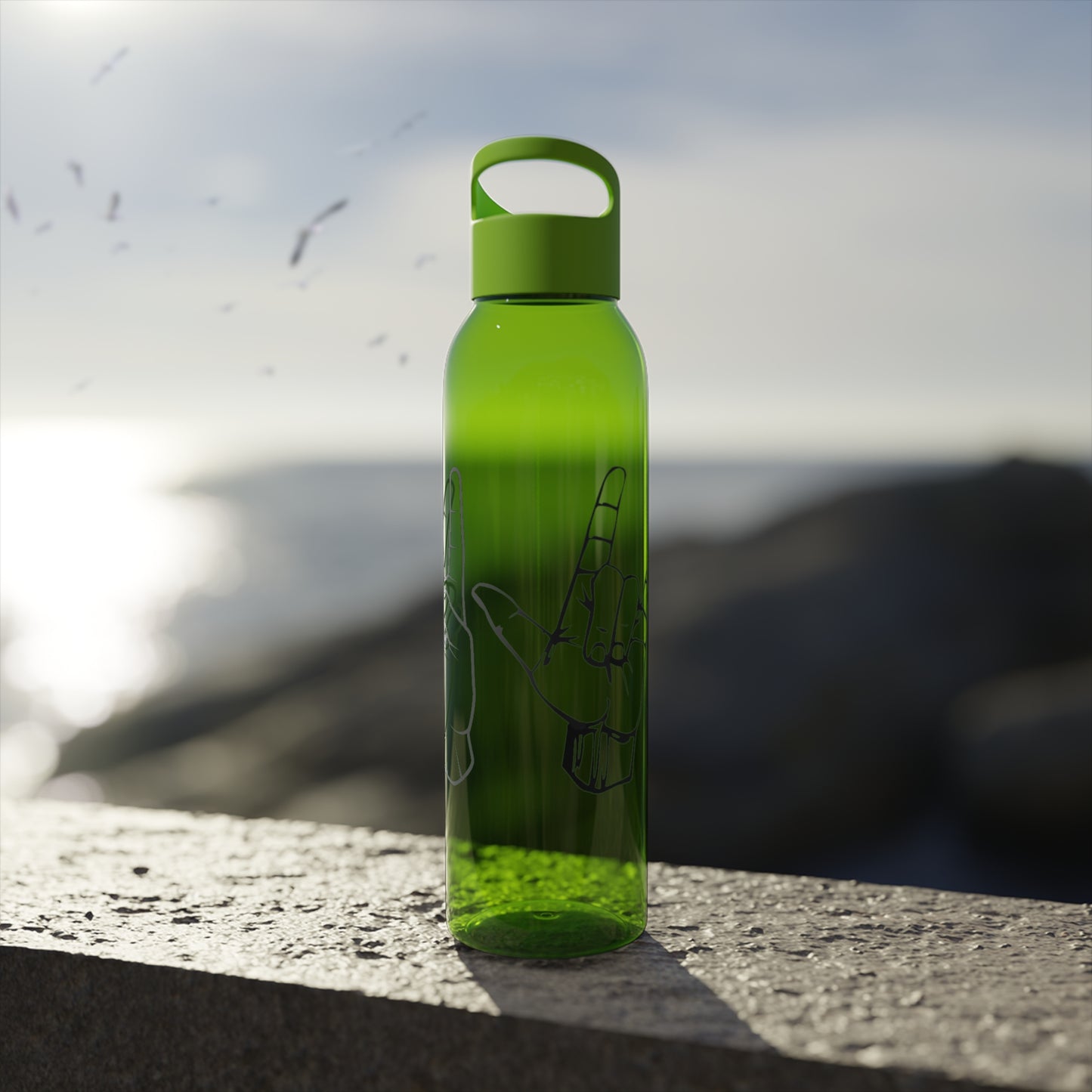 Peace Nebula Water Bottle