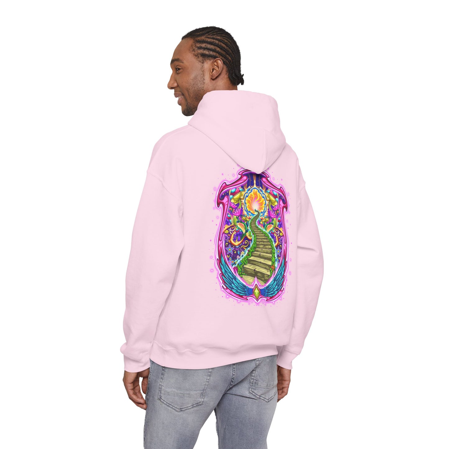 Ascension Hoodie – Neon Psychedelic