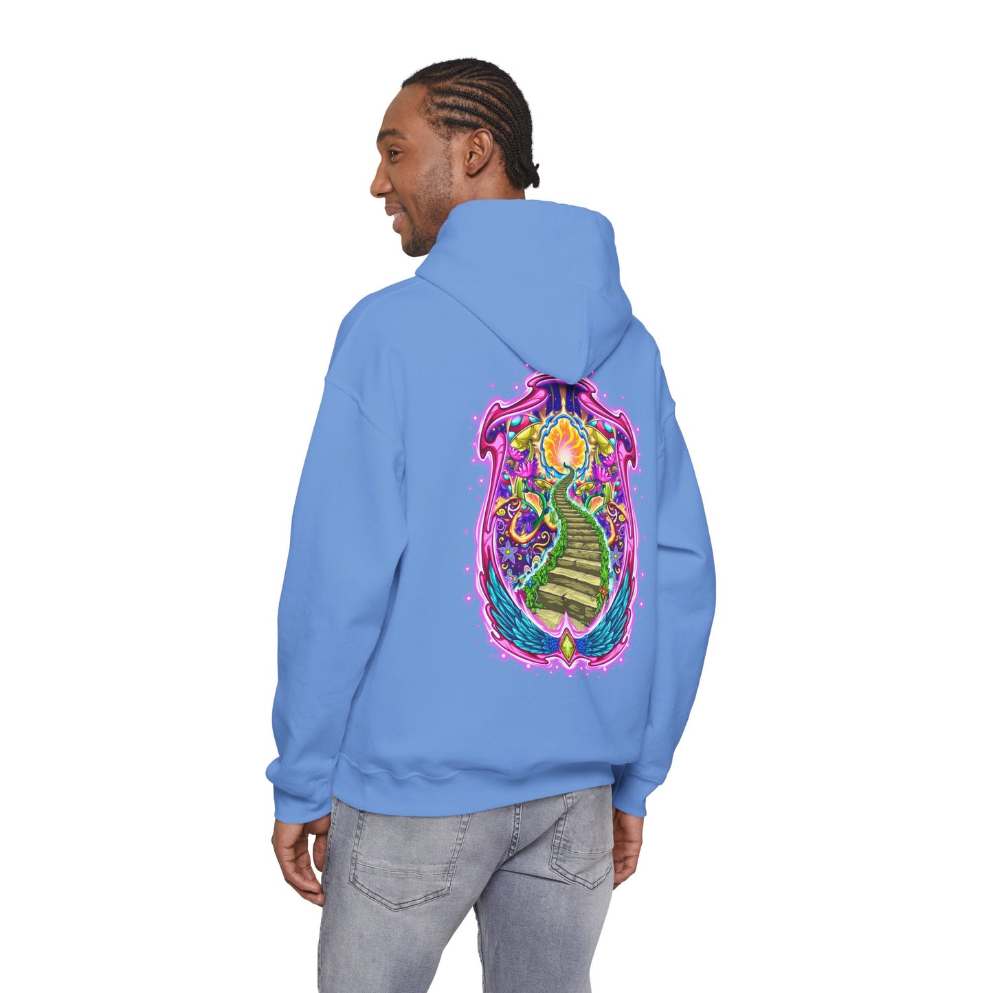 Ascension Hoodie – Neon Psychedelic