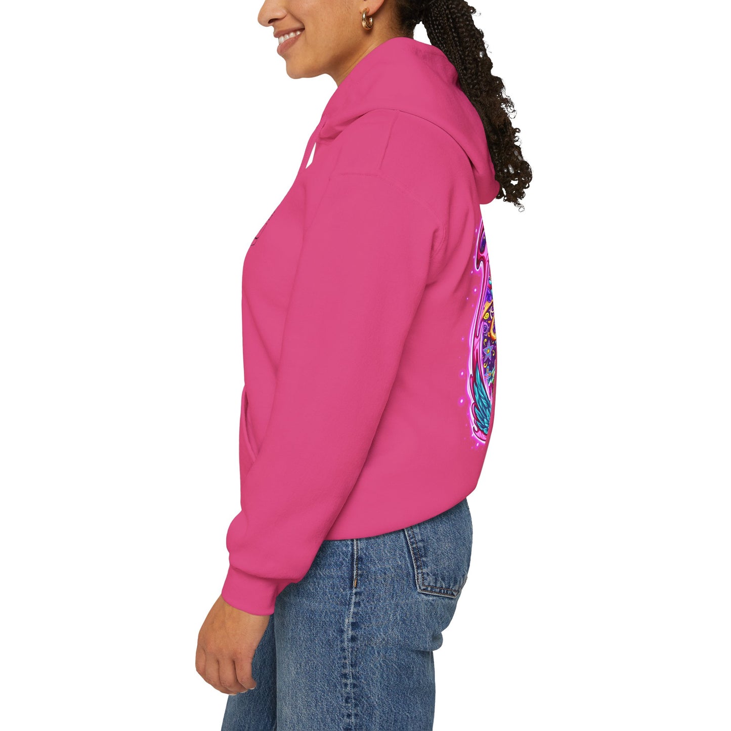 Ascension Hoodie – Neon Psychedelic