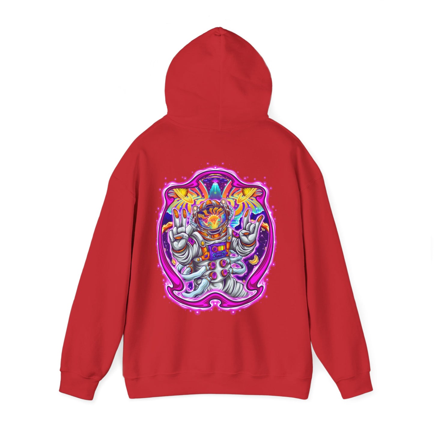 AstroVibes Hoodie – Neon Psychedelic