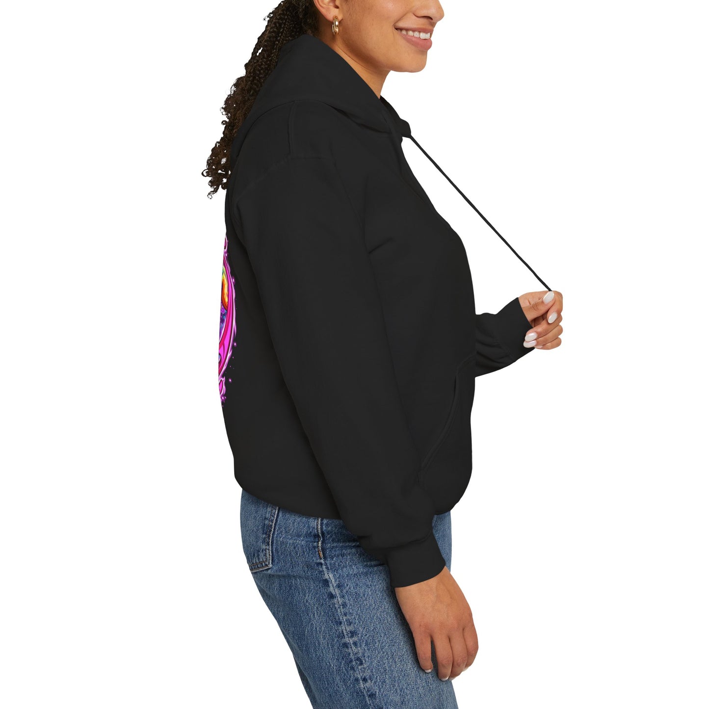 RagerAlien Hoodie – Neon Psychedelic