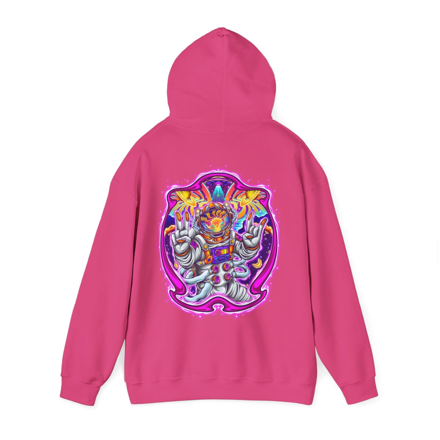 AstroVibes Hoodie – Neon Psychedelic