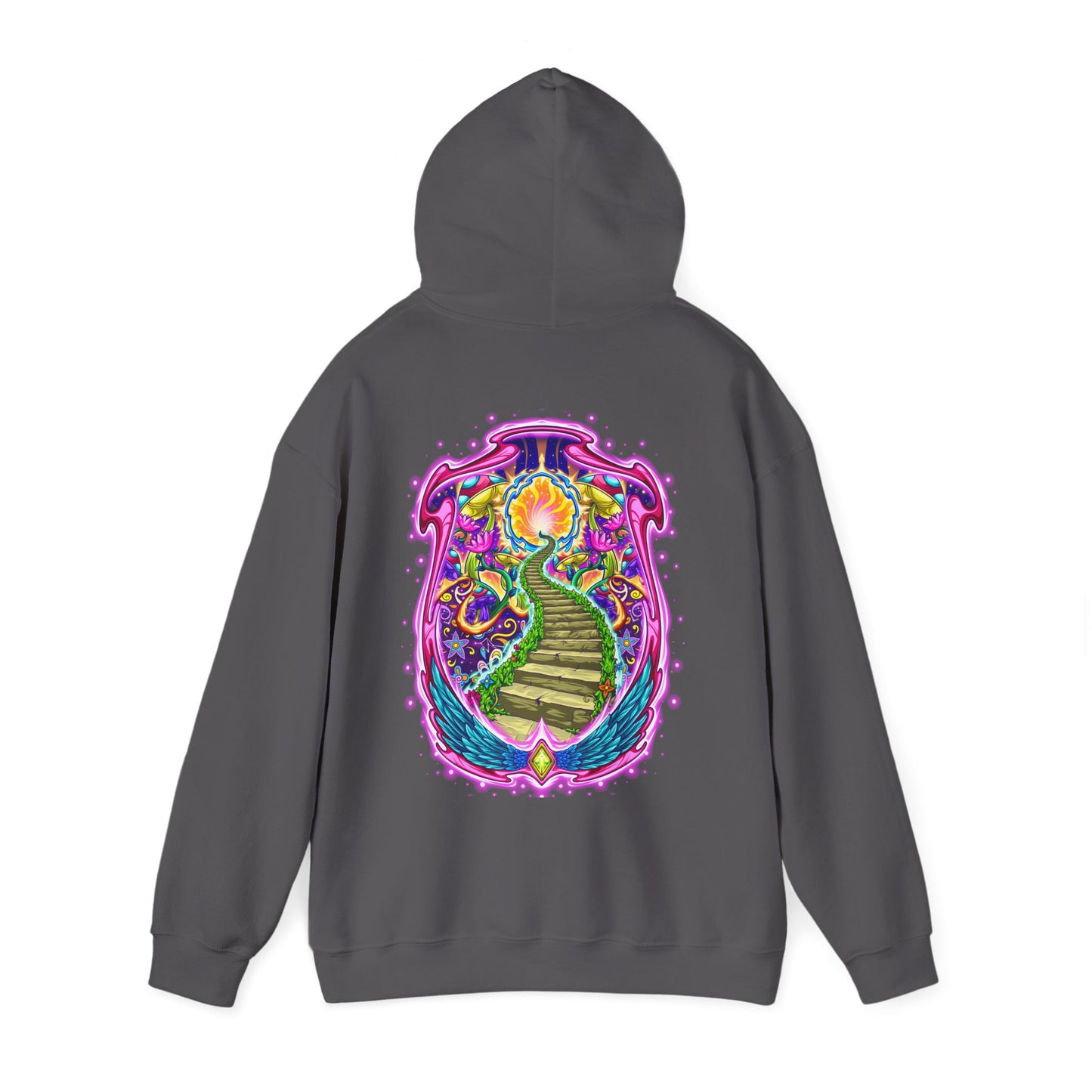 Ascension Hoodie – Neon Psychedelic