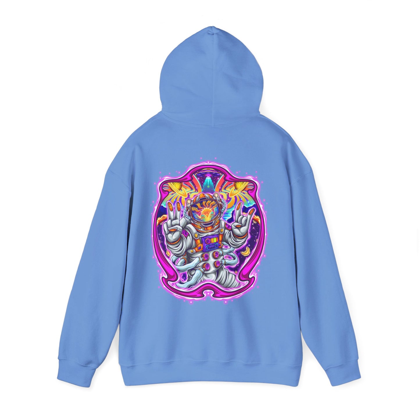AstroVibes Hoodie – Neon Psychedelic