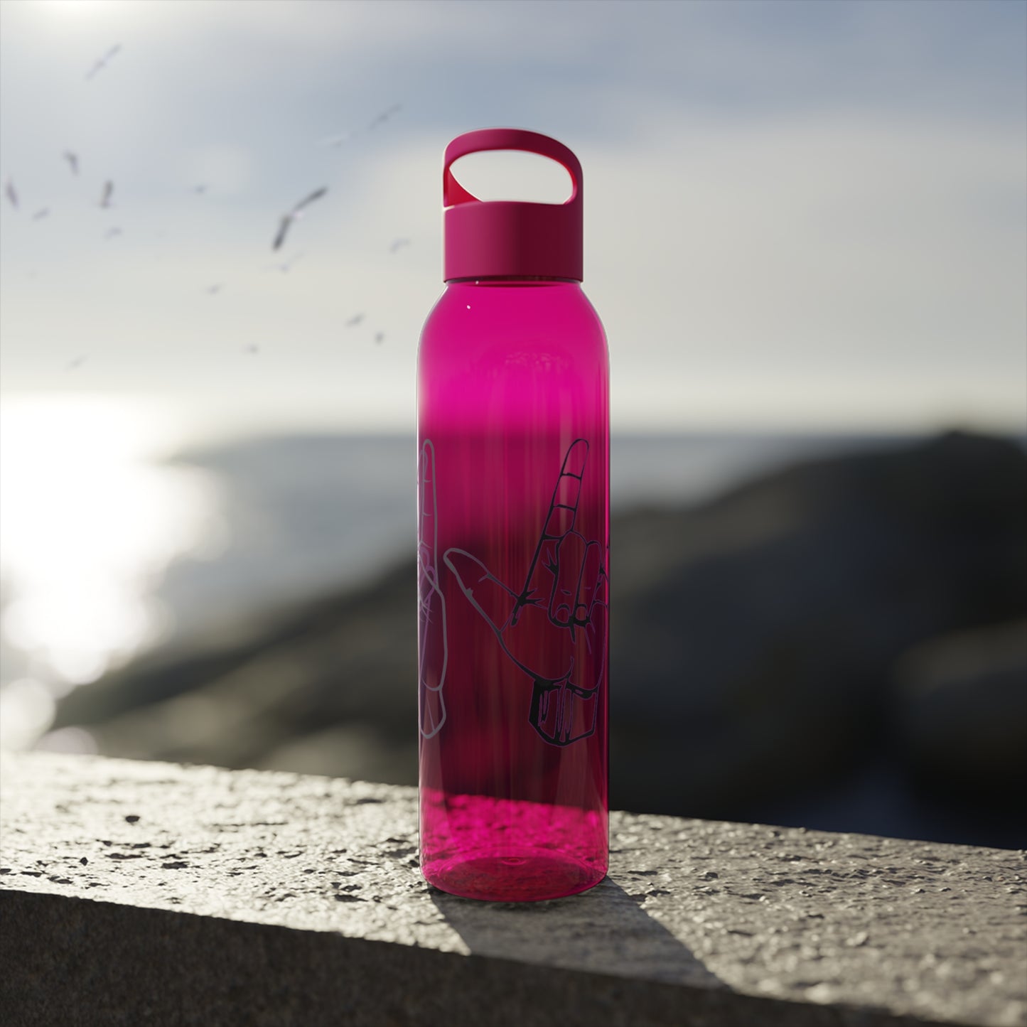 Peace Nebula Water Bottle