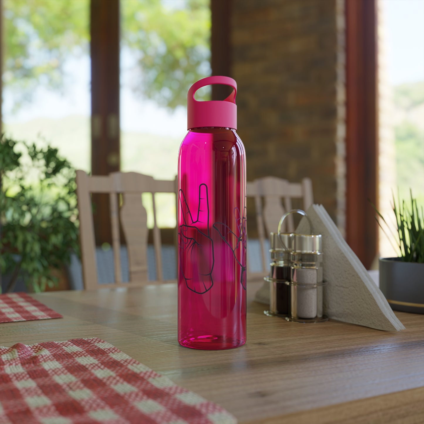 Peace Nebula Water Bottle