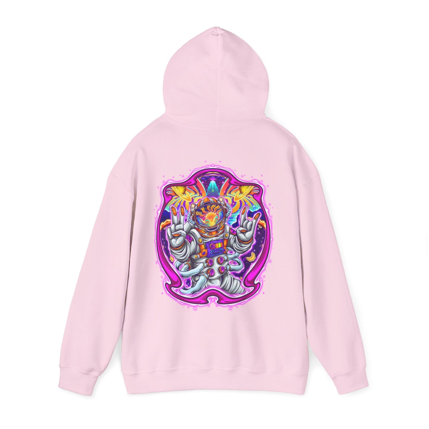 AstroVibes Hoodie – Neon Psychedelic