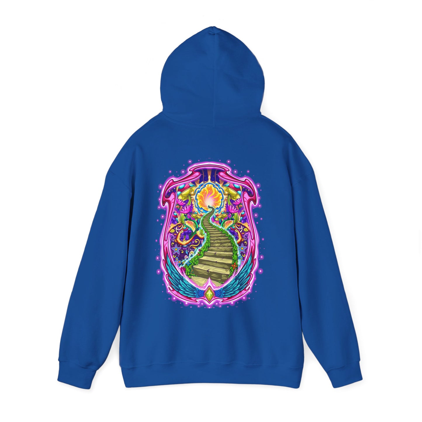 Ascension Hoodie – Neon Psychedelic